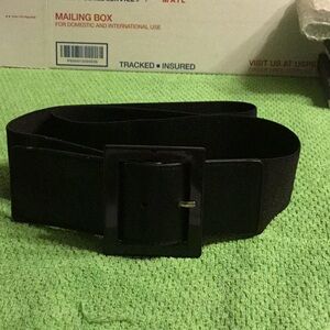 Classic Black Belt for women